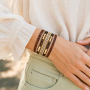 Juliana Rust Magnetic Clasp Bracelet