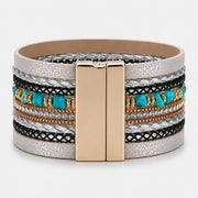 Mariana Turquoise Magnetic Clasp Bracelet