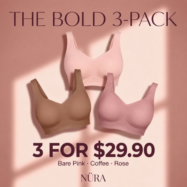 NÜRA ComfortLift Seamless Bra - Special OTO 2
